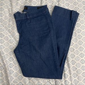Banana Republic Sloan Pants 00P Denim Color
